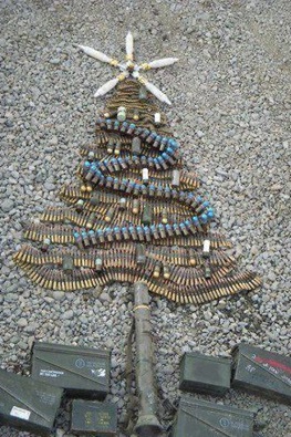 Ammunition Christmas tree